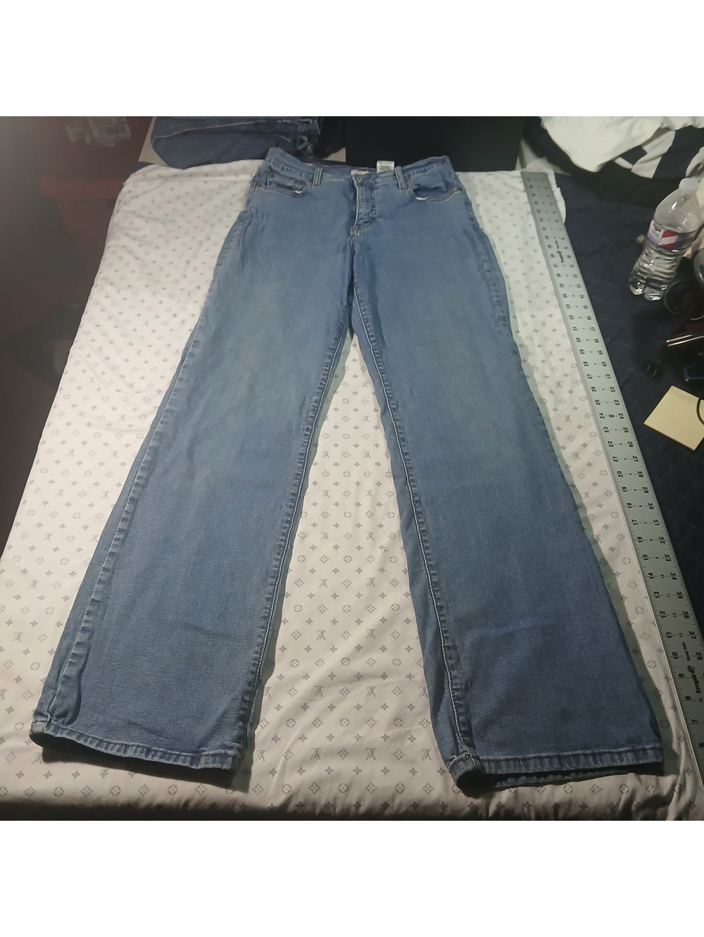 Levis 512 Boot Cut Jeans Womens Medium Wash Classic 12L Retro